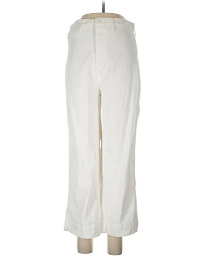 Pre-owned Quince Casual Pants In Ivory