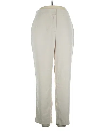 Pre-owned Quince Casual Pants In Ivory