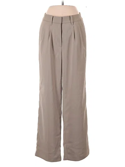 Pre-owned Quince Casual Pants In Tan