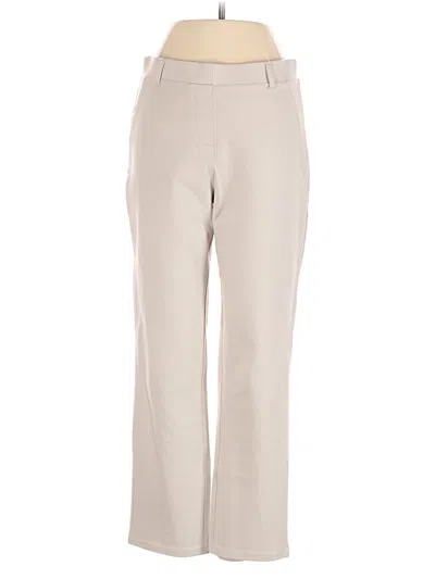 Pre-owned Quince Casual Pants In Tan