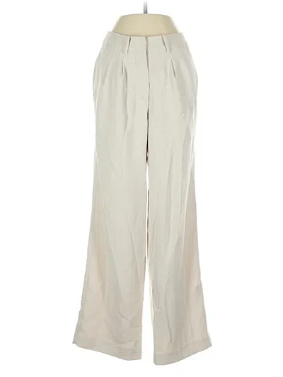 Pre-owned Quince Casual Pants In White