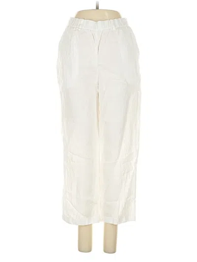 Pre-owned Quince Casual Pants In White