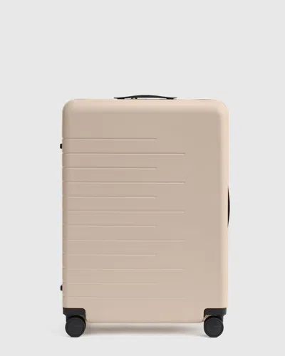 Quince Check-in Hard Shell Suitcase 24" In Tan