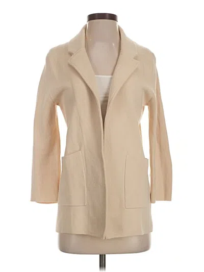 Pre-owned Quince Coat In Ivory