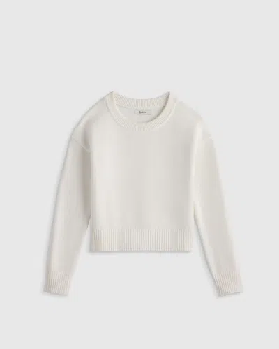 Quince Kids' Crewneck Sweater In Neutral