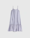 Quince Dress In Grey Lilac
