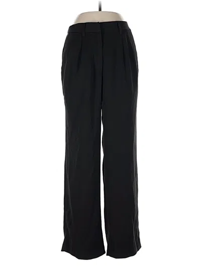 Pre-owned Quince Dress Pants In Black