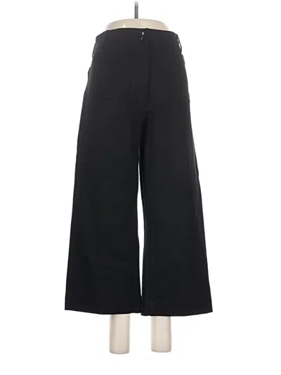 Pre-owned Quince Dress Pants In Black