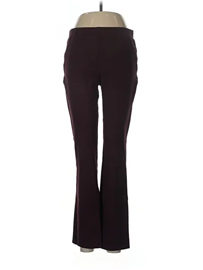 Pre-owned Quince Dress Pants In Burgundy