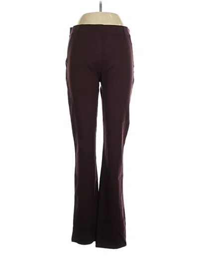 Pre-owned Quince Dress Pants In Burgundy
