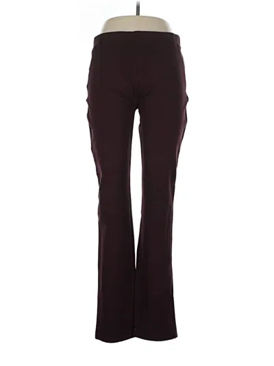 Pre-owned Quince Dress Pants In Burgundy