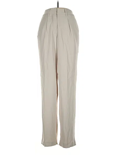 Pre-owned Quince Dress Pants In Tan