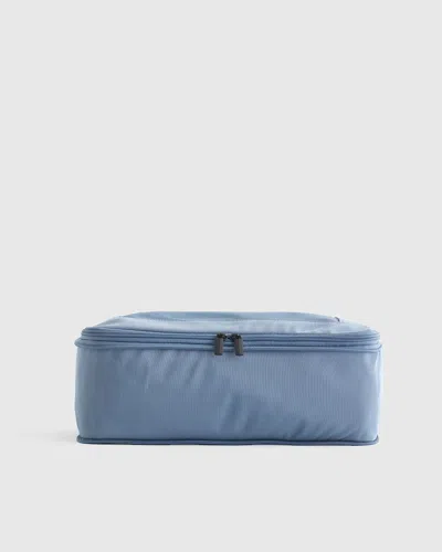 Quince Eco Compression Packing Cubes In Blue