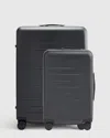 Quince Expandable Carry-on & Large Check-in Suitcase Bundle In Black