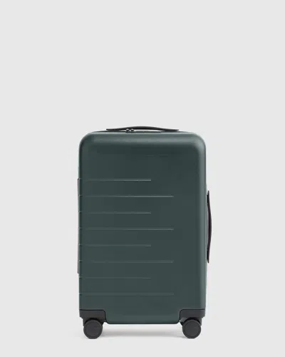 Quince Expandable Carry-on Hard Shell Suitcase 20" In Dark Green