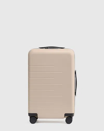 Quince Expandable Carry-on Hard Shell Suitcase 20" In Tan