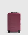 Quince Expandable Carry-on Hard Shell Suitcase 21" In Wine