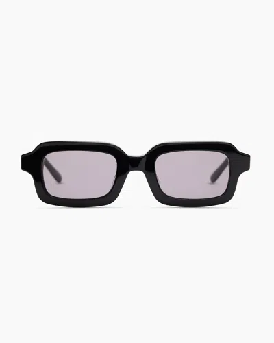 Quince Fiji Polarized Acetate Sunglasses In Black With Grey Lens