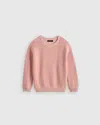 Quince Fisherman Tunic Sweater In Pink