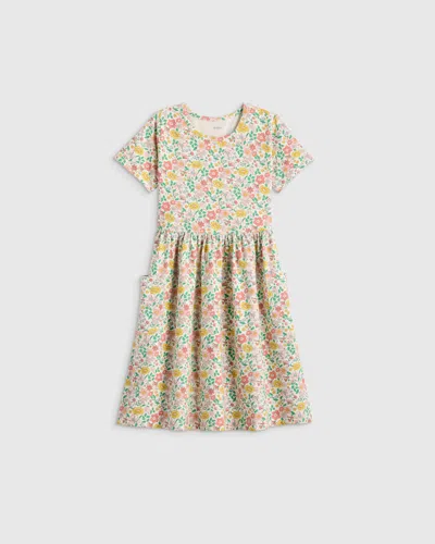 Quince Kids' Fit And Flare Pocket Dress