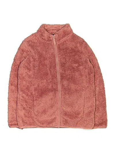 Pre-owned Quince Kids' Fleece Jacket In Pink
