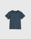 Quince Flowknit Breeze T-shirt In Blue