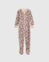 Quince Footie Pajama In Butterfly Floral