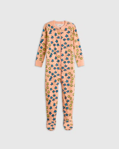Quince Kids' Footie Pajama In Stars