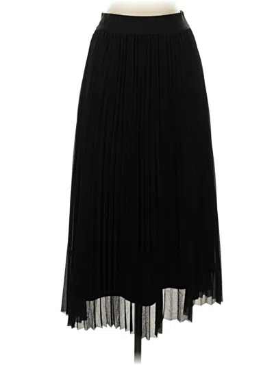 Pre-owned Quince Formal Skirt In Black