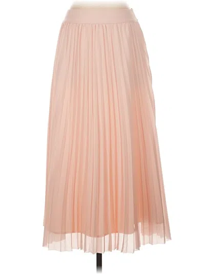 Pre-owned Quince Formal Skirt In Pink