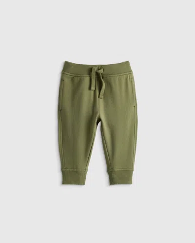 Quince Kids' French Terry Joggers In Green