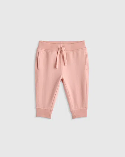 Quince Kids' French Terry Joggers In Pink