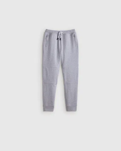 Quince Kids' French Terry Reinforced Knee Slim Jogger In Gray