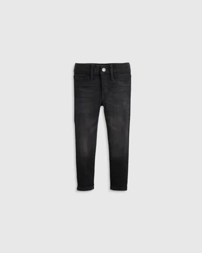 Quince Kids' Girls Ecostretch Super Skinny Jeans In Black