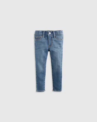 Quince Kids' Girls Ecostretch Super Skinny Jeans In Medium Wash