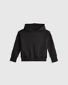 Quince Girls Supersoft Fleece Crop Pullover Hoodie
