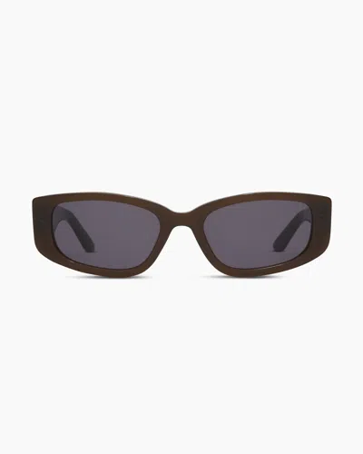Quince Granada Polarized Acetate Sunglasses In Espresso With Grey Lens