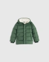Quince Heavyweight Down Puffer Coat In Dark Green
