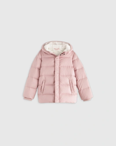 Quince Kids' Heavyweight Down Puffer Coat In Pale Mauve