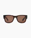 Quince Henry Polarized Acetate Sunglasses In Tortoise With Brown Lens