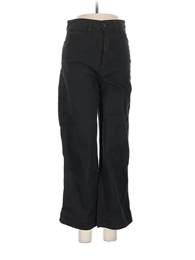 Pre-owned Quince Jeans In Black