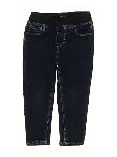 Pre-owned Quince Kids' Jeans In Blue