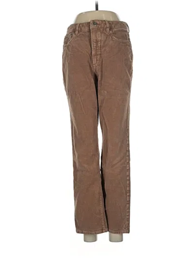 Pre-owned Quince Jeans In Brown