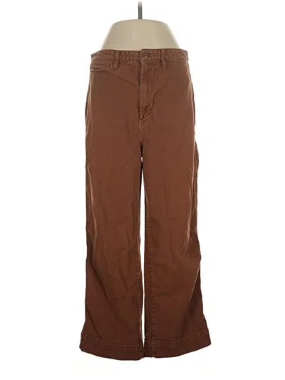 Pre-owned Quince Jeans In Brown