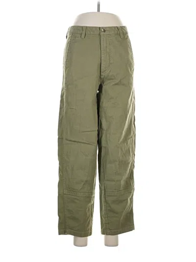 Pre-owned Quince Jeans In Green