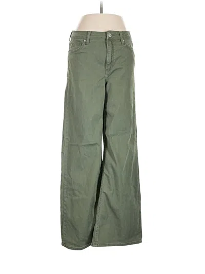 Pre-owned Quince Jeans In Green