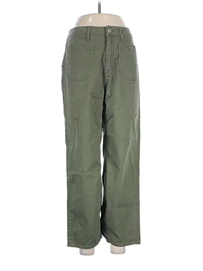 Pre-owned Quince Jeans In Green