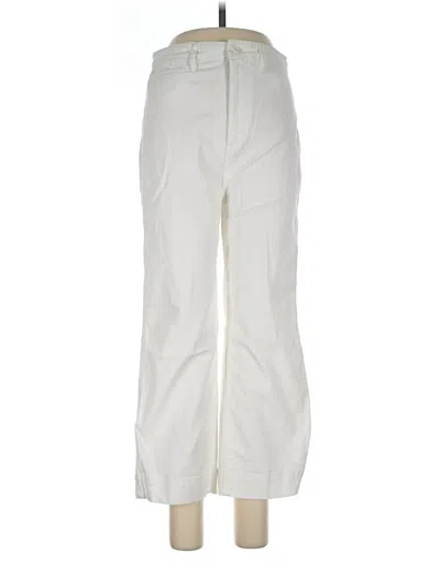 Pre-owned Quince Jeans In Ivory