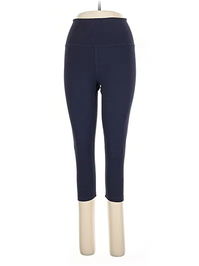 Pre-owned Quince Jeggings In Blue