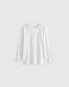QUINCE JERSEY LONG SLEEVE T-SHIRT